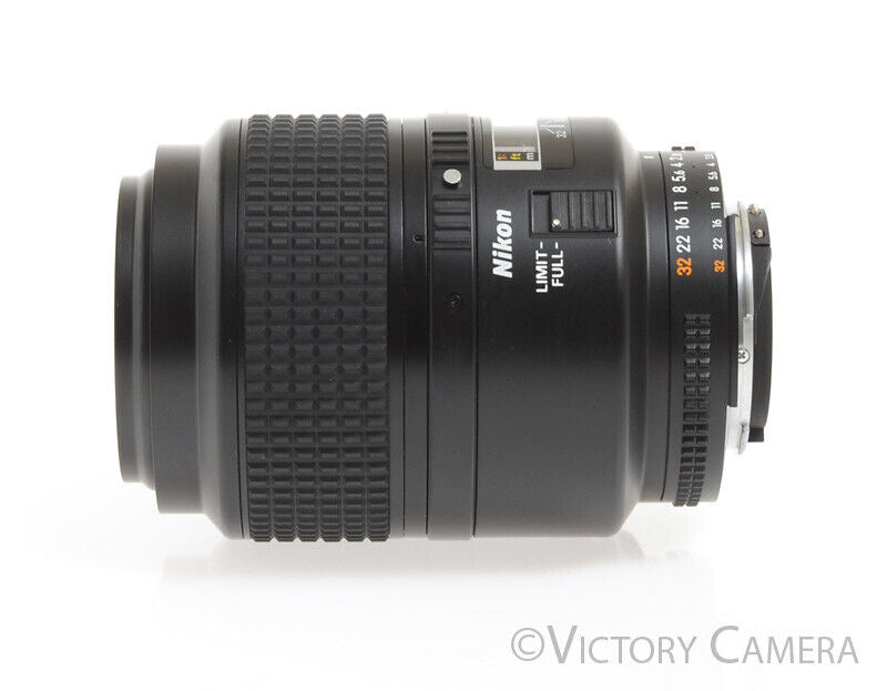 Nikon Micro-Nikkor 105mm F2.8 AF-D Autofocus Macro Prime Lens -Clean-