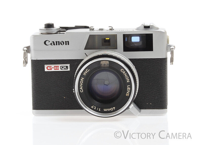 Canon Canonet QL17 G-Ⅲ 40mm 1:1.7