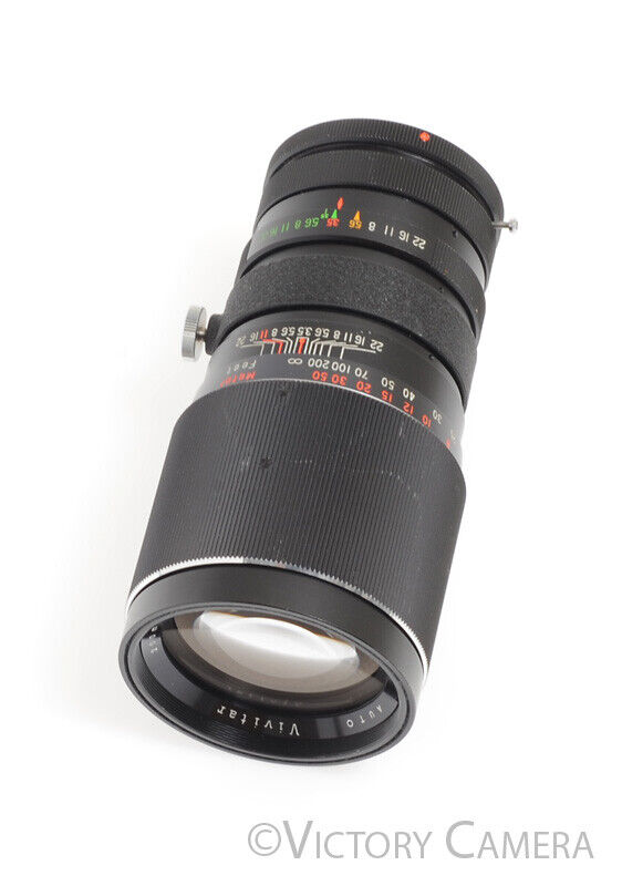 Vivitar 200mm F3.5 Mount Telephoto Prime Lens for Canon FD -Clean- - Victory Camera