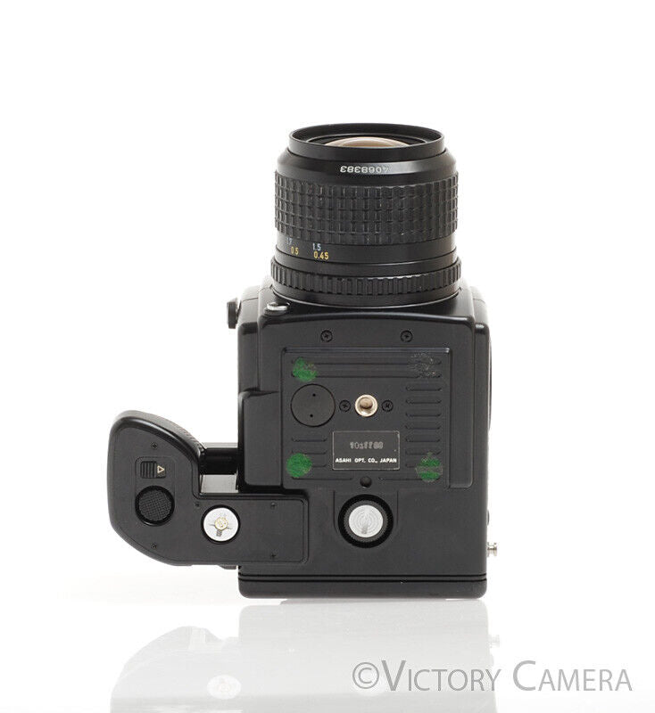 Pentax 645 Medium Format Camera with 55mm f2.8 Wide Angle Lens 120 Back [EXC+] - Victory Camera