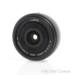 Panasonic Lumix 14mm f2.5 G Asph. Wide Angle Prime Lens for Micro 4/3
