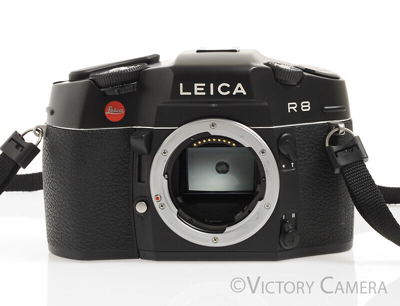 Leica R8 Black SLR Film Camera  [EXC] - Victory Camera