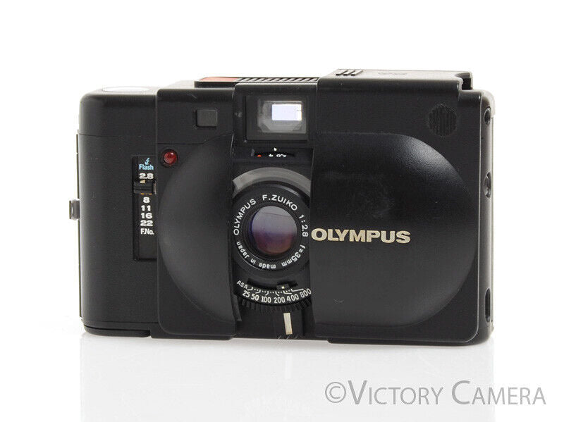 Olympus XA 35mm Rangefinder Film Camera w/ 35mm f2.8 Lens -New Seals-