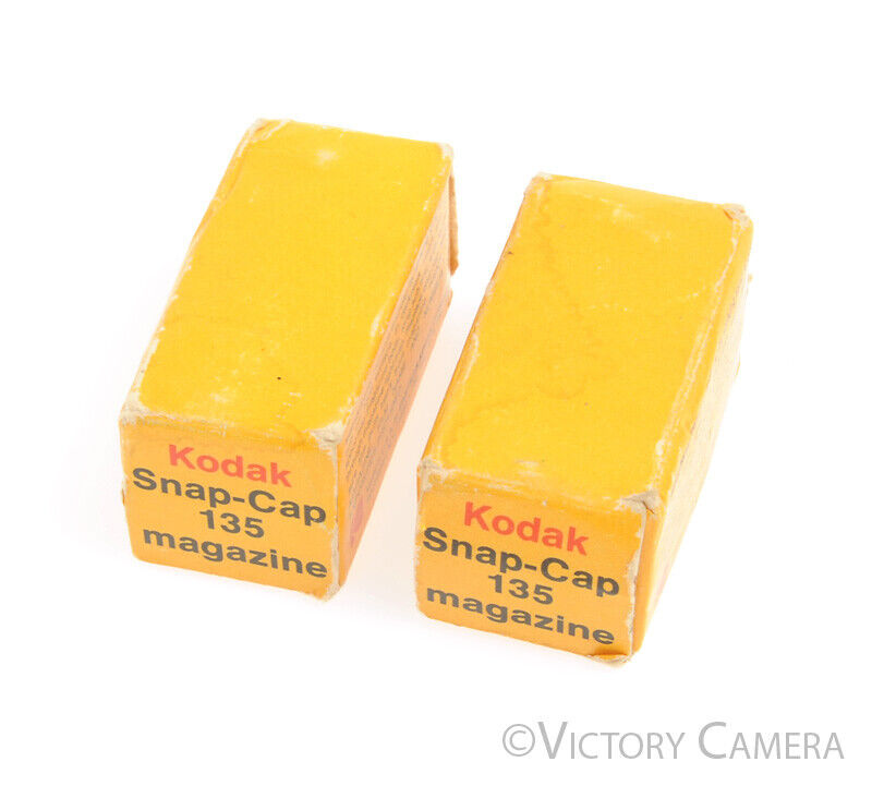 NEW Vintage Kodak Snap-Cap 135 Bulk Film Loading Canisters -- Lot of 7