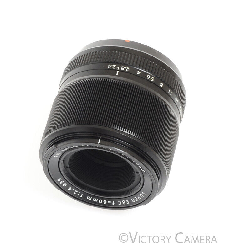 Fuji XF 60mm F2.4 R Macro Standard Prime Lens for X Mount -Mint In Box- - Victory Camera