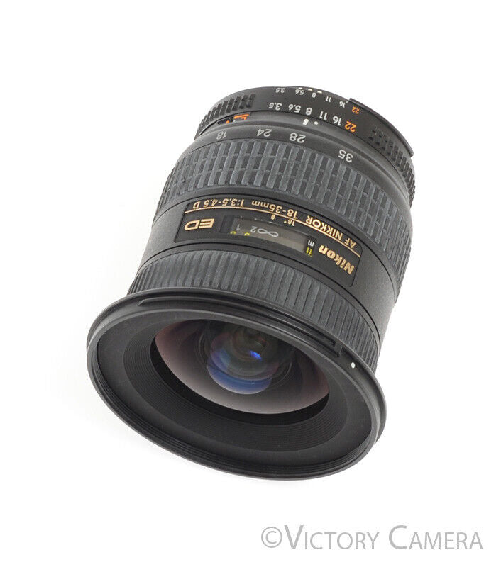 Nikon Nikkor AF-D 18-35mm F3.5-4.5 Full Frame Wide Angle Zoom Lens  [EXC+] - Victory Camera