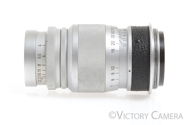 Leitz Leica Elmar 9cm F4 Chrome LTM Lens -Slight Marks-