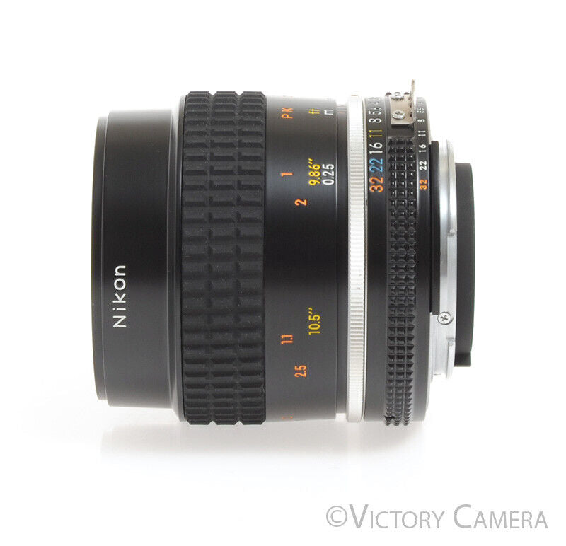 Nikon Micro-Nikkor 55mm F2.8 AI-S Manual Focus Standard Prime Lens -Mi