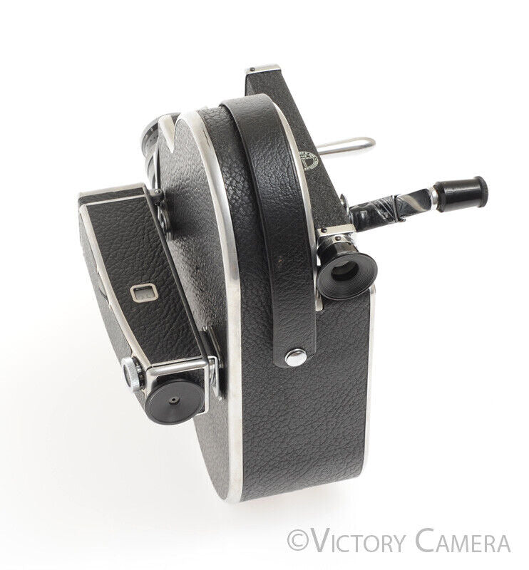 Paillard Bolex H16 16mm Movie Camera w/ 25mm f1.5 Kern-Paillard Lens + Case - Victory Camera