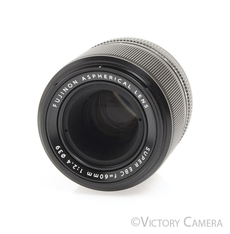 Fuji XF 60mm F2.4 R Macro Standard Prime Lens for X Mount -Mint In Box- - Victory Camera