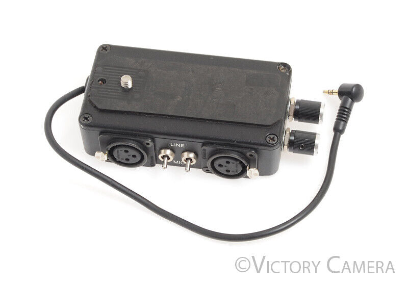 BeachTek DXA-4 Dual XLR Adapter to 1/8&quot; Portable Microphone Mixer -Clean- - Victory Camera