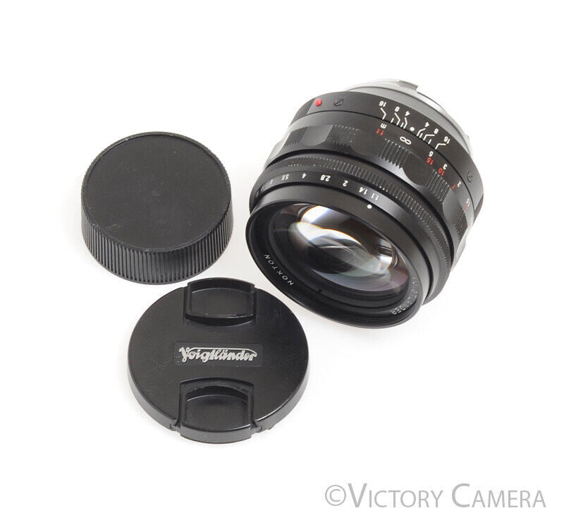 Voigtlander Nokton 50mm F1.1 Leica M Mount Lens -Clean Glass-