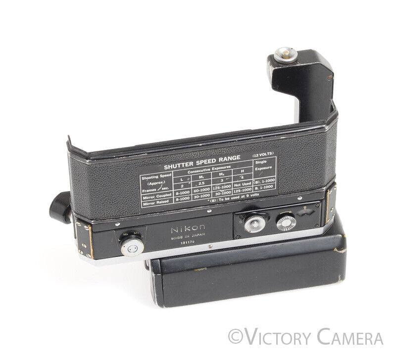 Nikon F-36 Motor Drive for Nikon F Camera w/ Cordless Battery Pack -Cl