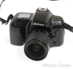 Nikon N70 35mm AF SLR Film Camera w/ Nikkor 28-80mm Zoom 