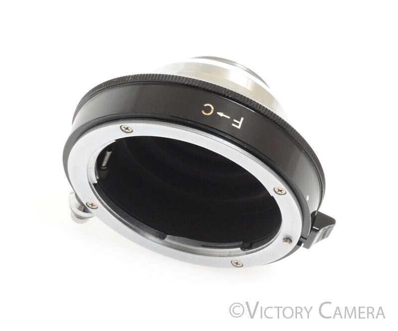 Genuine Nikon F Mount to C Mount Lens Adapter  [EXC] - Victory Camera