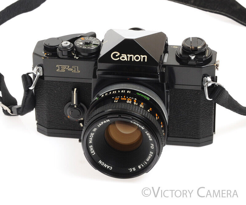 CANON F1 ブラックボディ - フィルムカメラ