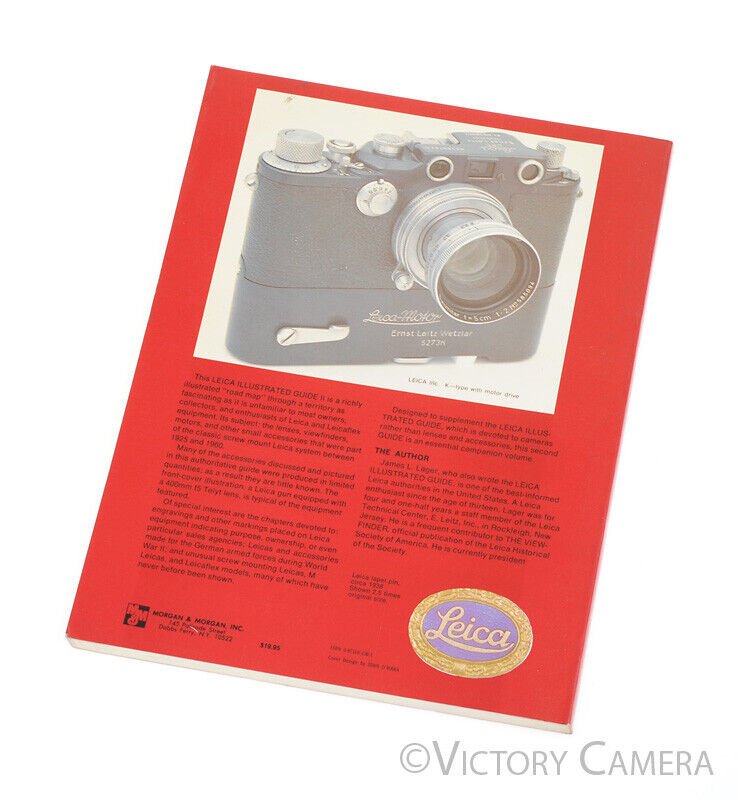 Leica: Illustrated Guide Vol. I, II, III Complete Set by James L. Lager -Nice- - Victory Camera