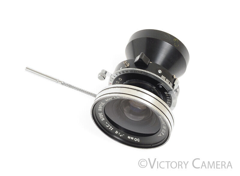 Ilex 90mm F8 Wide-Angle Acugon Lens in Copal #0 Shutter