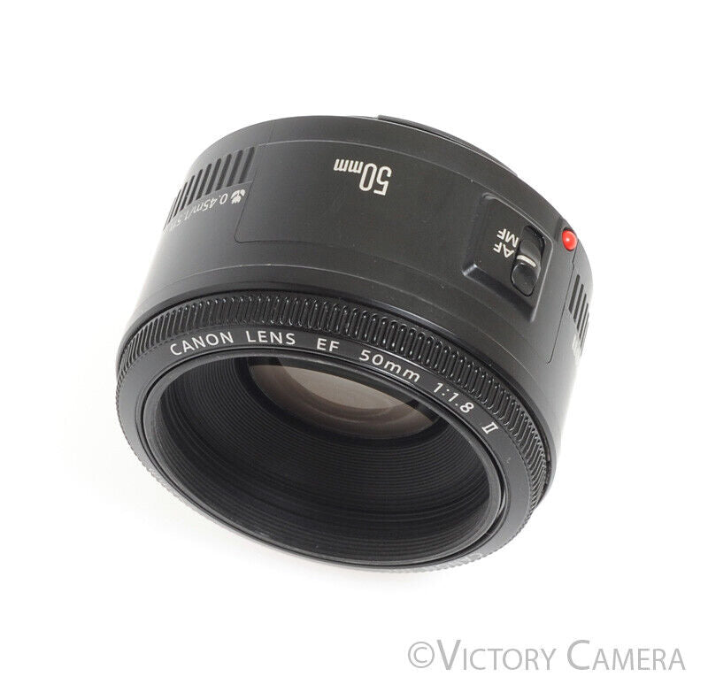 公式ショップ】 美品 Canon LENS EF 50mm F1.8 ii キヤノン レンズ(単 