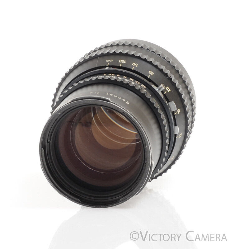 Hasselblad 150mm F4.0 Sonnar Black Telephoto Portrait Prime Lens -Clea
