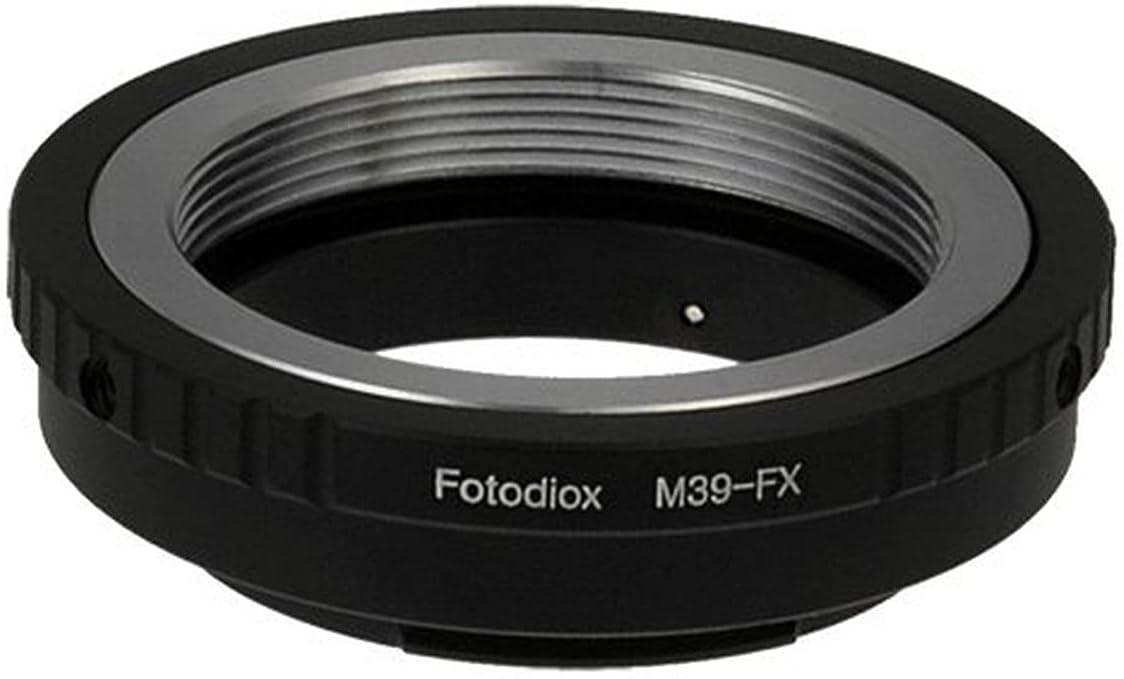 Fotodiox Lens Mount Adapter - M39/L39 Screw Mount SLR Lens to Fujifilm Fuji X-Series Mirrorless Camera Body - Victory Camera