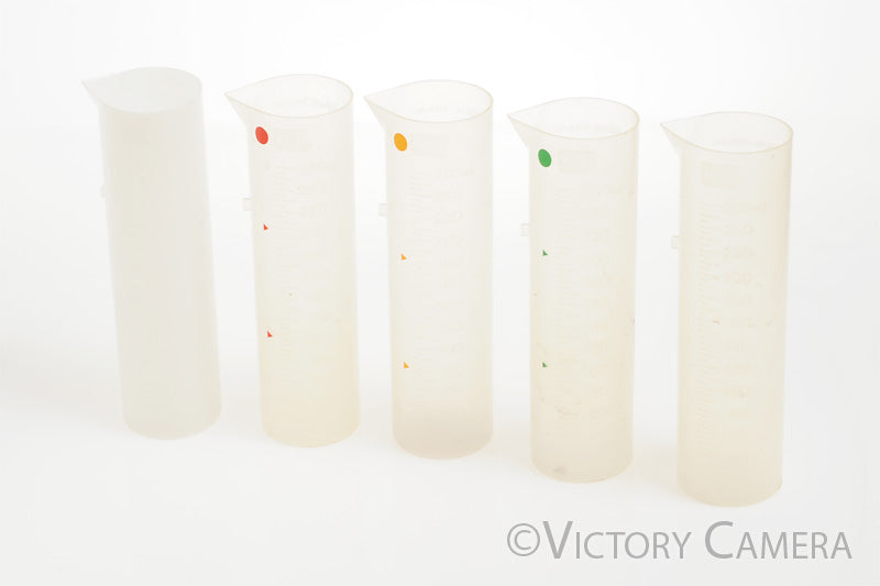 5x Jobo 260ml (9oz) Beakers for all Jobo Processors [EXC] - Victory Camera