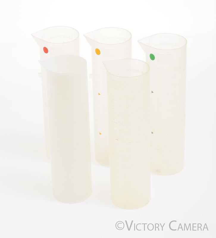 5x Jobo 260ml (9oz) Beakers for all Jobo Processors [EXC] - Victory Camera