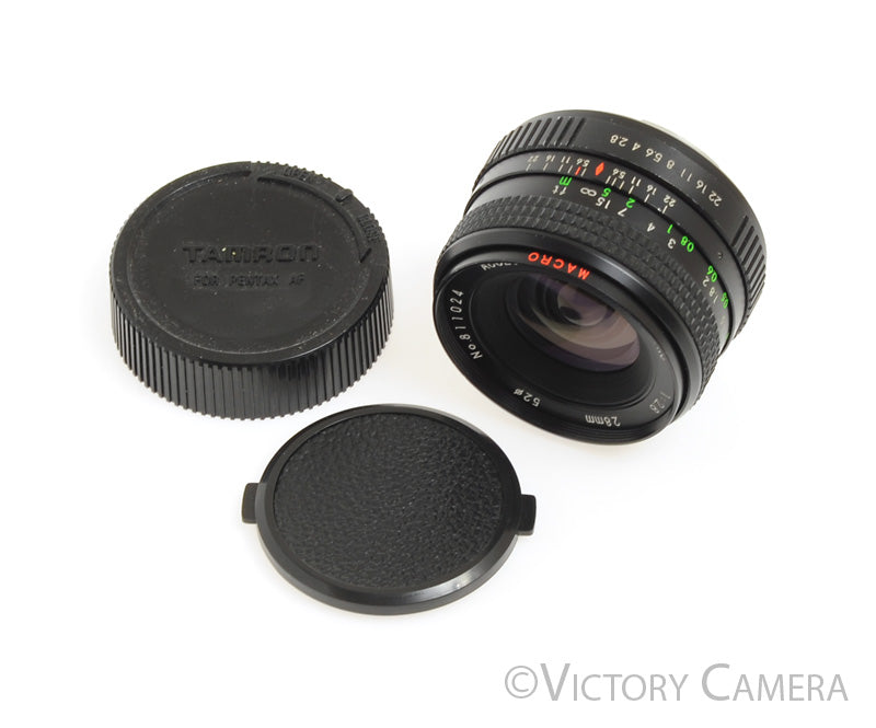 Access P-MC 28mm f2.8 Wide Angle 1:4 Macro Lens for Pentax K Mount [EXC-] - Victory Camera