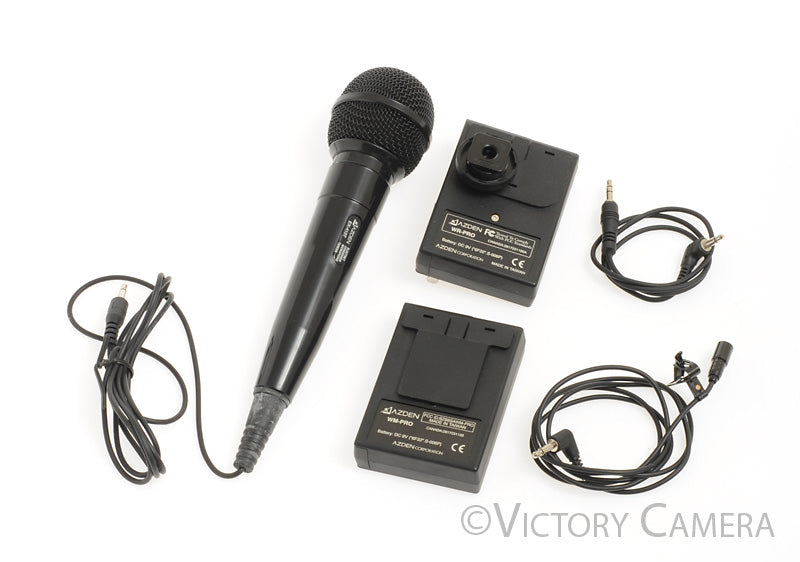 Azden WMS-PRO Wireless Microphone System [MINT-] - Victory Camera