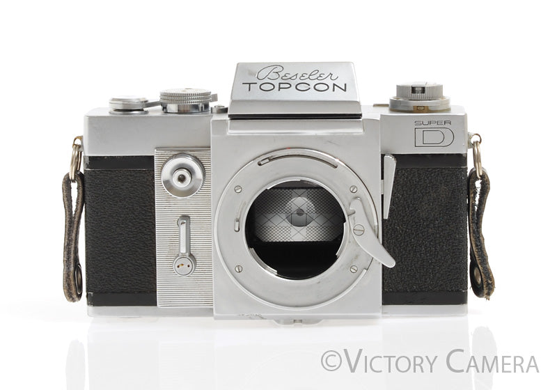 Beseler Topcon Super D 35mm SLR Film Camera Body -As is