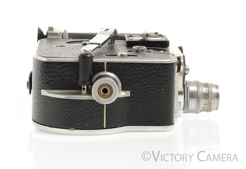 Bolex H16 16mm Motion Picture Film Camera w/ 25mm f1.9 Lens [EXC] - Victory Camera