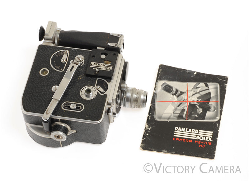 Bolex H16 16mm Motion Picture Film Camera w/ 25mm f1.9 Lens [EXC] - Victory Camera