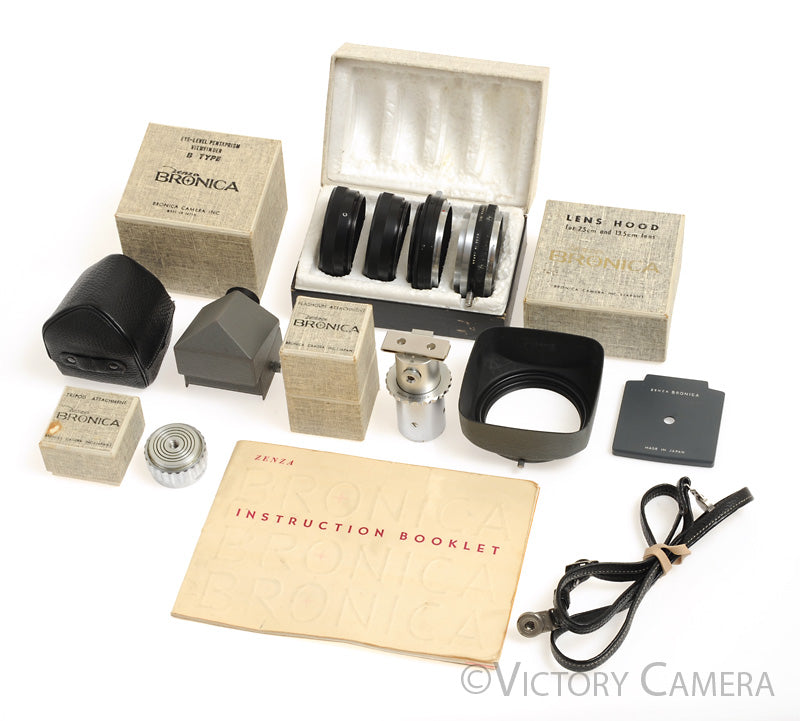 Rare Bronica D / Deluxe Camera Kit -Weird and Wonderful- [EXC] - Victory Camera