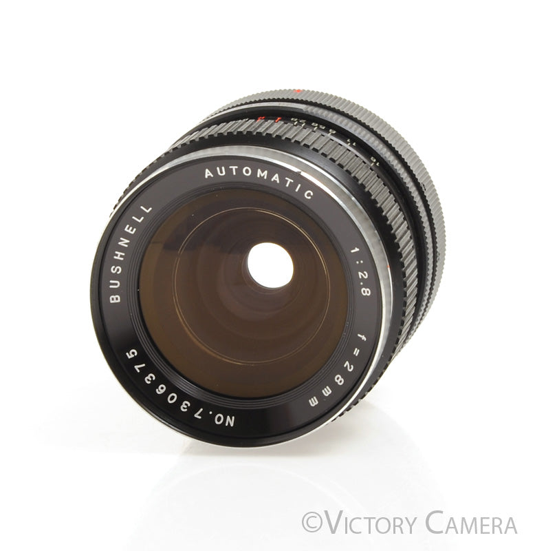 Bushnell 28mm f2.8 Wide Angle Lens for Canon FD [EXC+] - Victory Camera