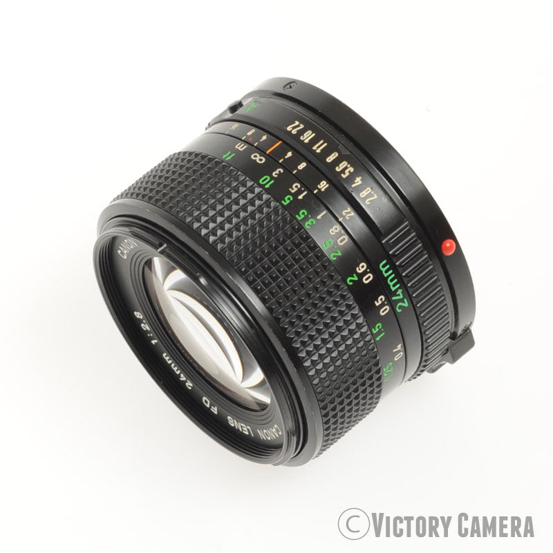 Canon FD 24mm f2.8 (late version) Wide Angle Prime Lens [EXC+] - Victory Camera