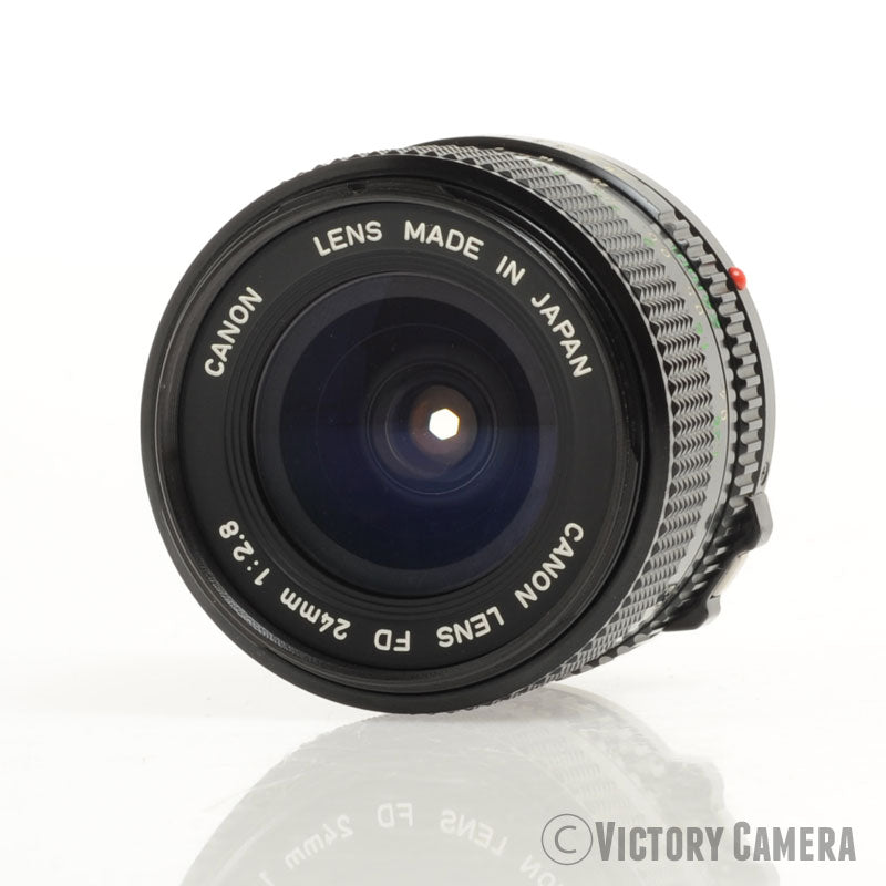 Canon FD 24mm f2.8 (late version) Wide Angle Prime Lens [EXC+] - Victory Camera