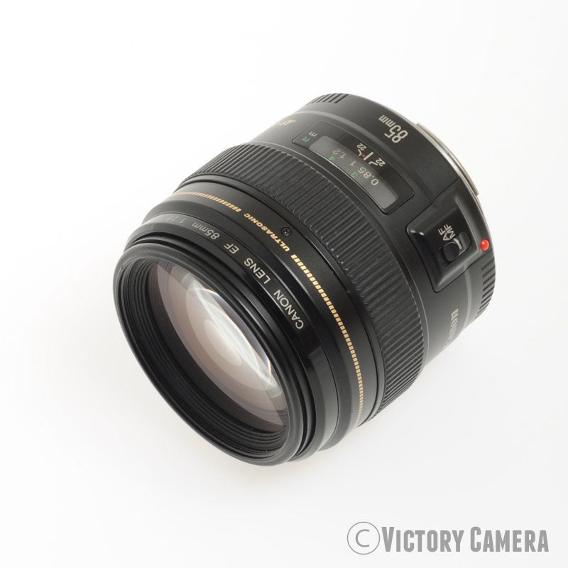 Canon EOS EF 85mm f1.8 USM Autofocus Prime Lens  [EXC+] - Victory Camera