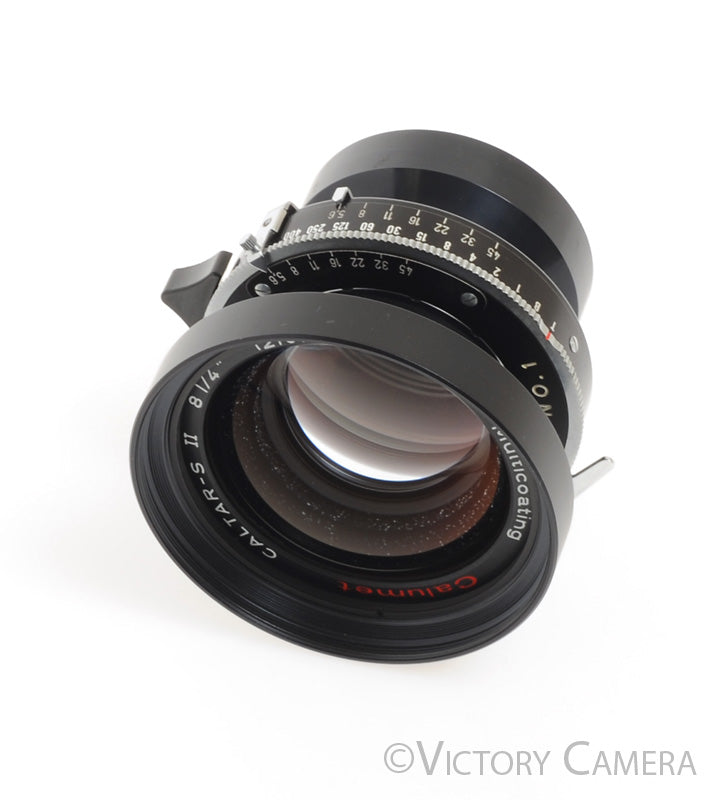 Calumet Caltar-S II 210mm f5.6 MC 4x5 View Camera Lens in Copal 1 Shutter [EXC-] - Victory Camera