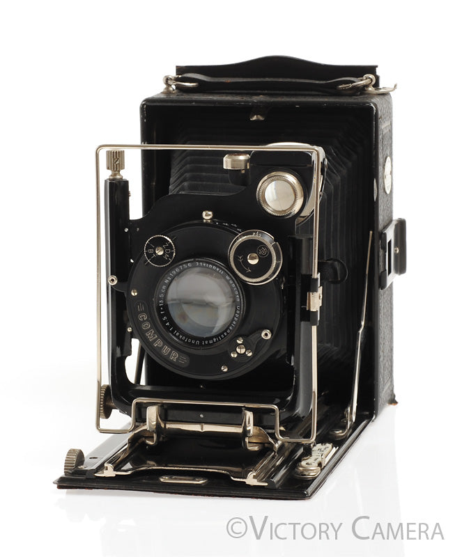 Steinheil Munchen 6x7 Folder Camera w/ 13.5cm f4.5 Unofokal Lens [EXC] - Victory Camera