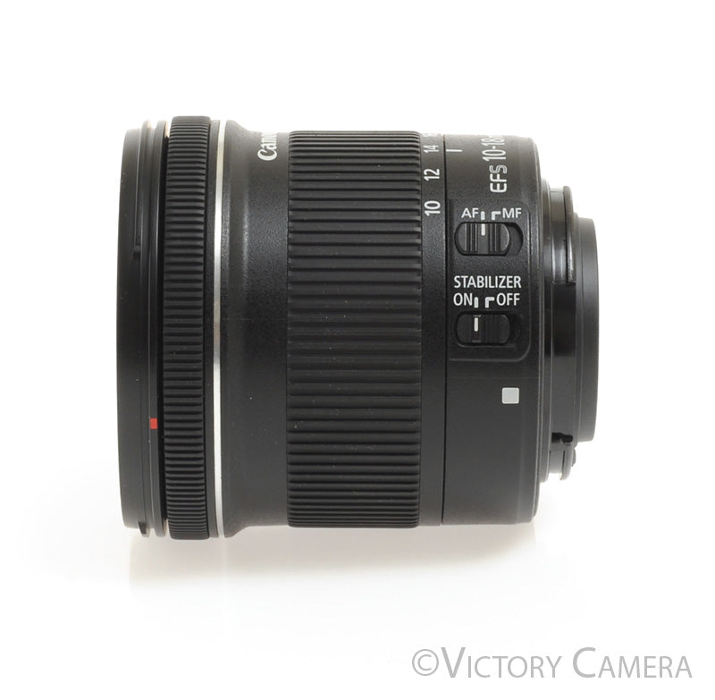 Canon EF-S 10-18mm f4.5-5.6 IS STM Wide Angle Zoom Lens [EXC+] - Victory Camera