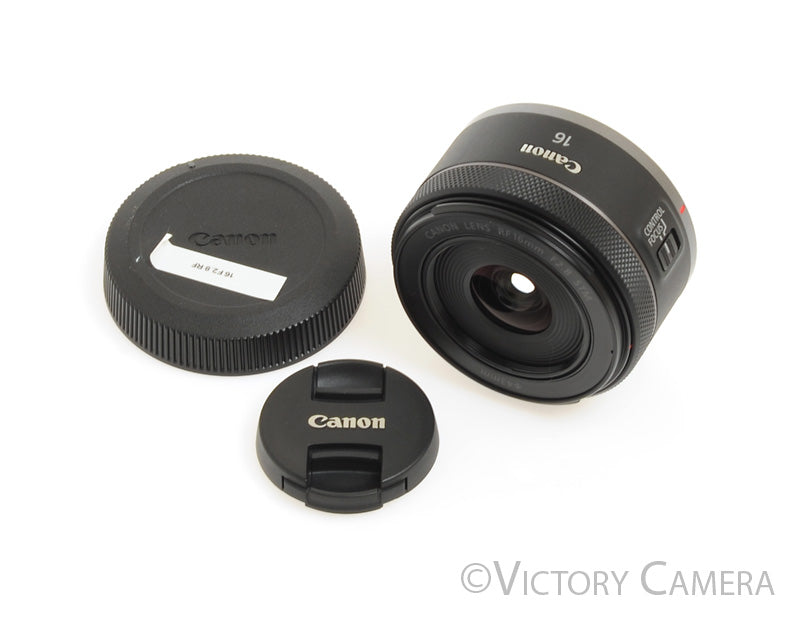 Canon RF 16mm F2.8 STM Ultra Wide-Angle Lens   [EXC+] - Victory Camera