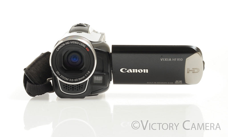 Canon Vixia HF R10 A Digital Video Camcorder 8GB Internal Memory [EXC]