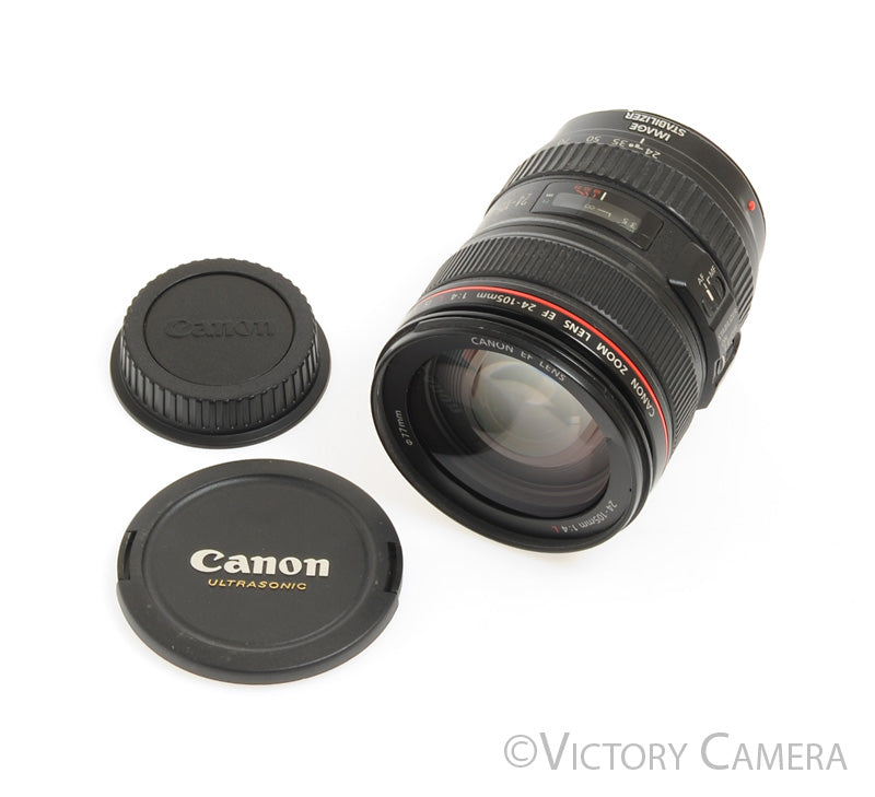 Canon EOS EF 24-105mm f4 L IS USM Lens -Small Mark- [EXC-] - Victory Camera