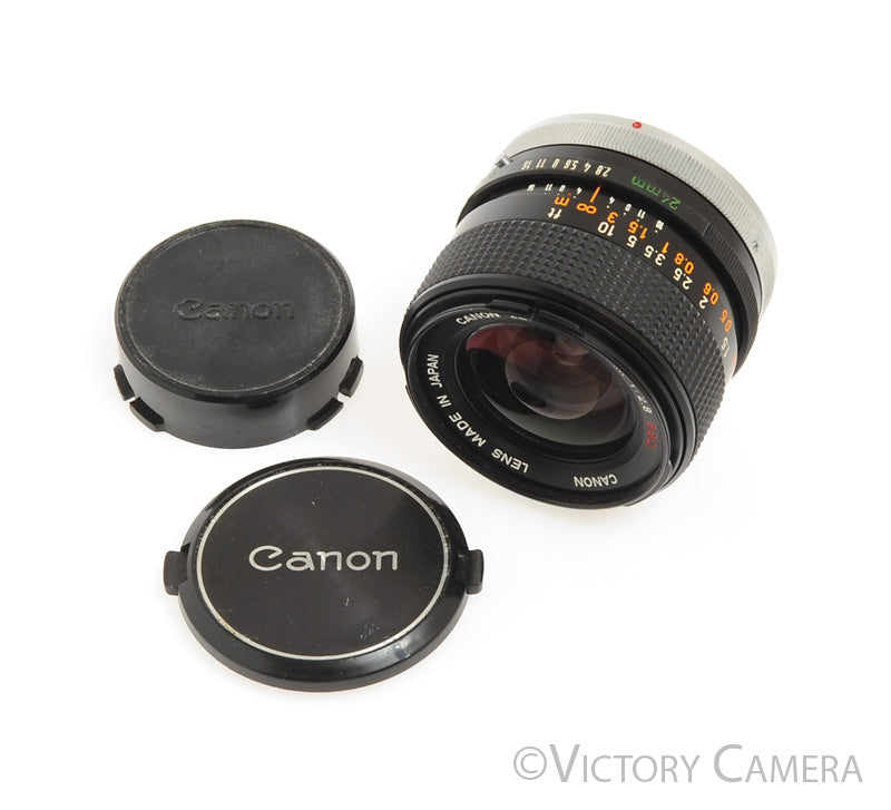 Canon FD 24mm f2.8 S.S.C Wide Angle Prime Lens [EXC+]