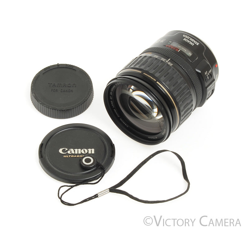 Canon EF 28-135mm f3.5-5.6 IS USM Macro Telephoto Zoom Lens [EXC] - Victory Camera