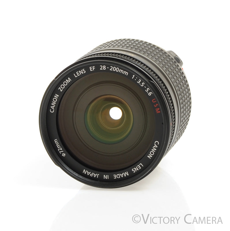 Canon EOS EF 28-200mm f3.5-5.6 USM Autofocus Zoom Lens [GOOD] - Victory Camera