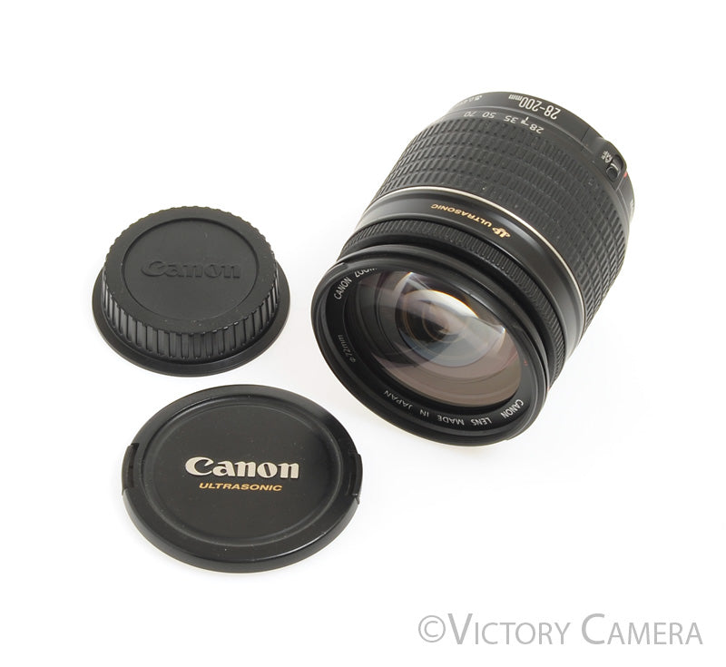 Canon EOS EF 28-200mm f3.5-5.6 USM Autofocus Zoom Lens [GOOD] - Victory Camera