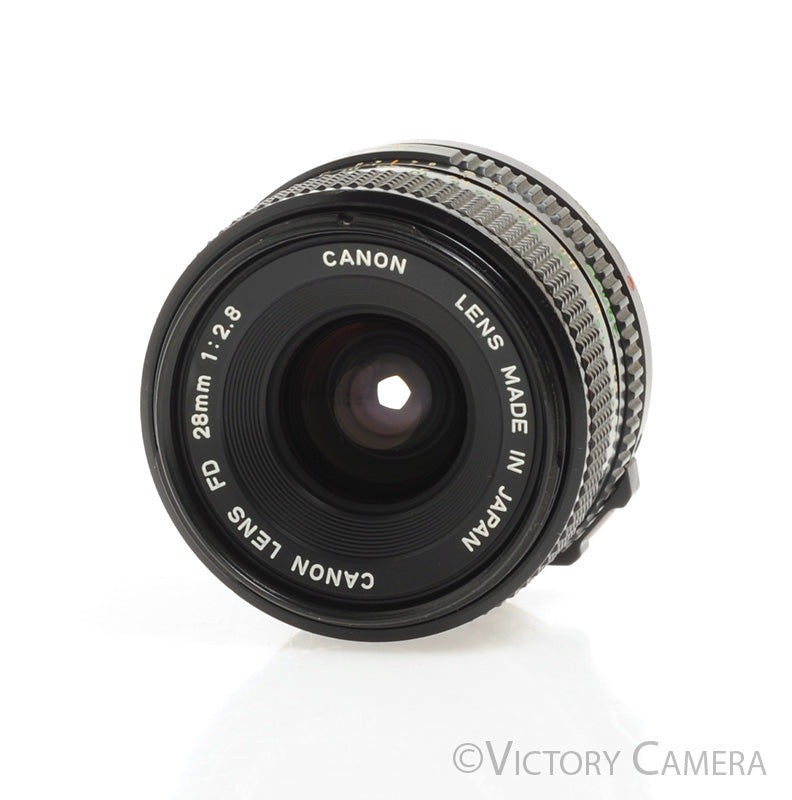 Canon FD 28mm f2.8 (late version) Manual Focus Wide Angle Lens  [EXC-] - Victory Camera