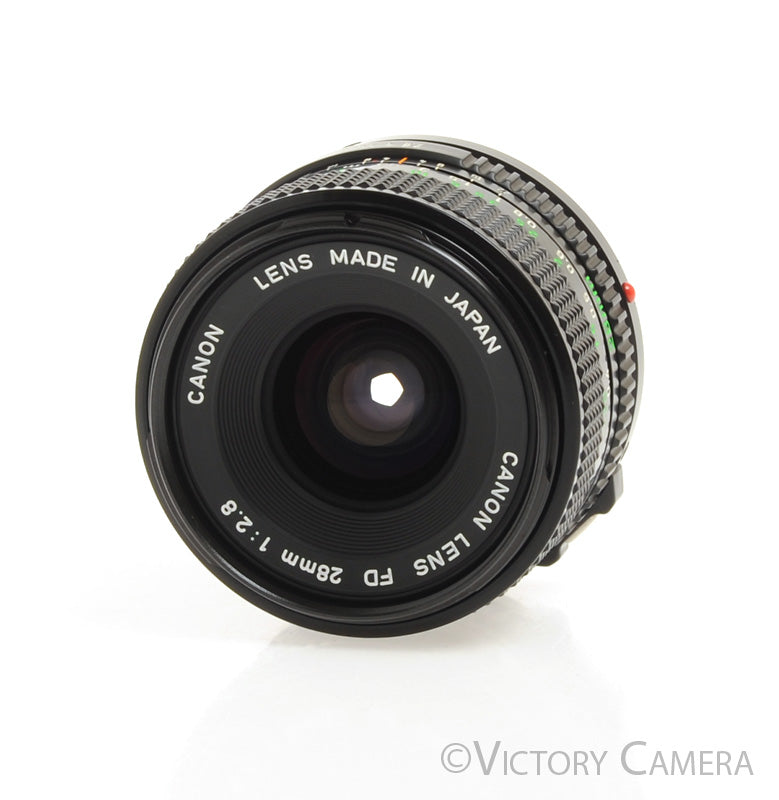 Canon FD 28mm f2.8 (late version) Manual Focus Wide Angle Lens [EXC+]