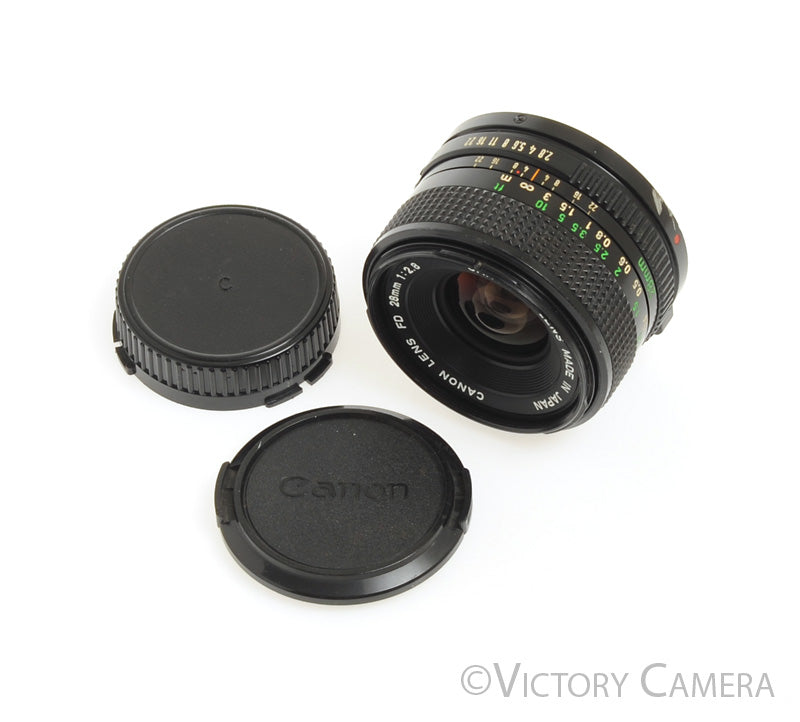 Canon FD 28mm f2.8 (late version) Manual Focus Wide Angle Lens  [EXC-] - Victory Camera